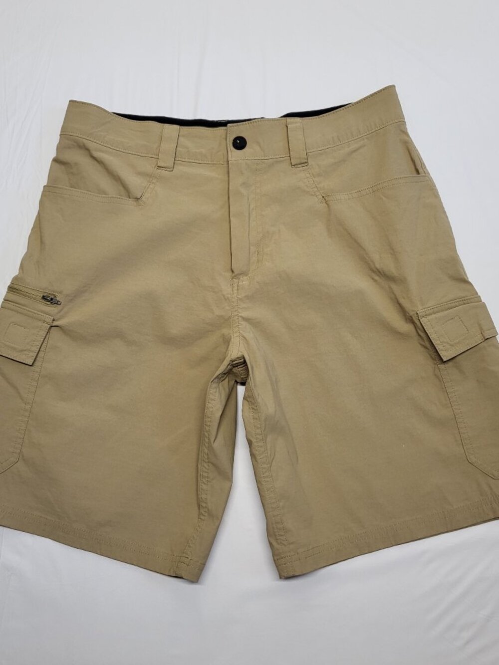 Orvis Tech Cargo Shorts Outdoor Mens 32 Comfort Waist Stretch Hiking Nylon Blend